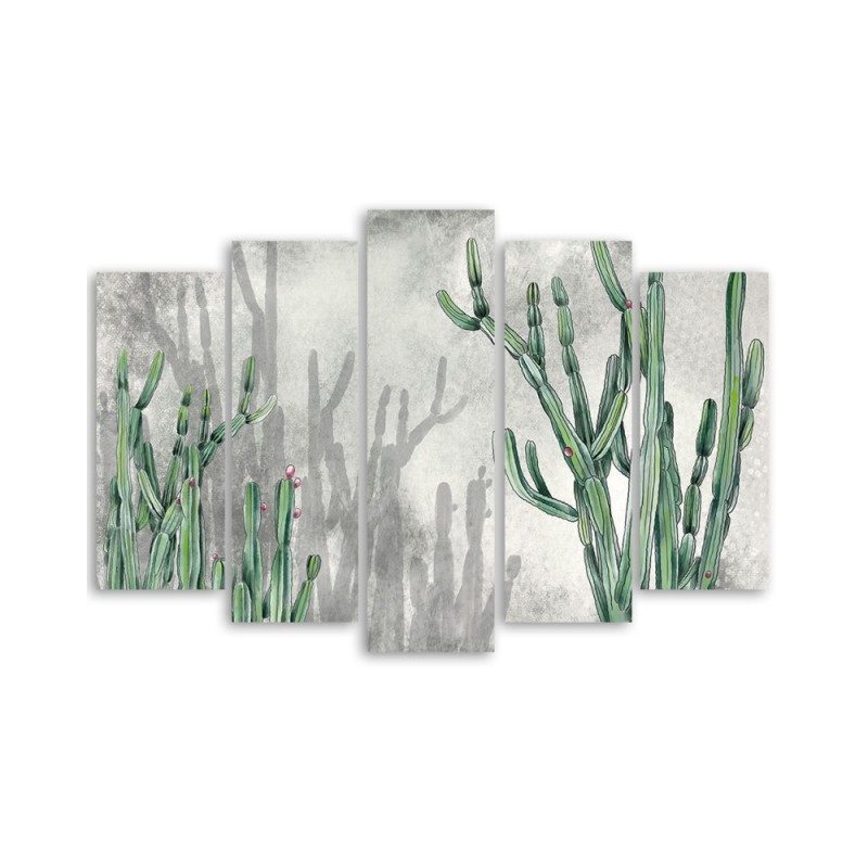 Leinwandbild - Großer Wüstenkaktus | Feeby