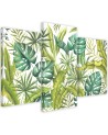 Obraz drukowany na płótnie canvas - Liście Monstera | FEEBY