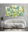 Obraz drukowany na płótnie canvas - Liście Monstera | FEEBY