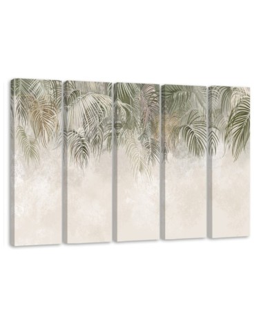 Bild auf Leinwand - Palmenblätter | Feeby