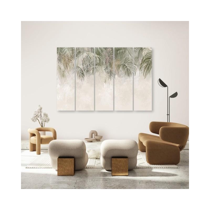 Bild auf Leinwand - Palmenblätter | Feeby