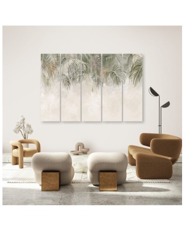 Bild auf Leinwand - Palmenblätter | Feeby