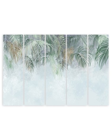Leinwandbild modern - Palmenblätter | Feeby