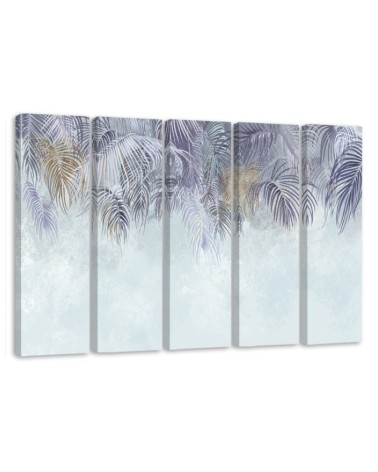 Leinwandbild - Palmenblätter | Feeby