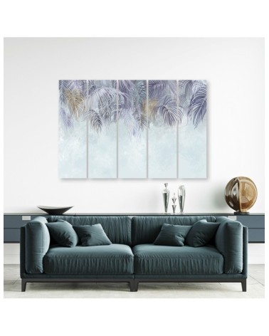 Leinwandbild - Palmenblätter | Feeby