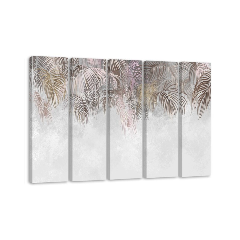 Bild auf Leinwand - Palmenblätter | Feeby