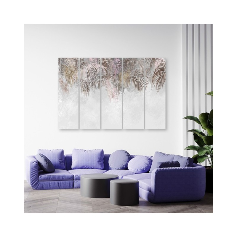 Bild auf Leinwand - Palmenblätter | Feeby
