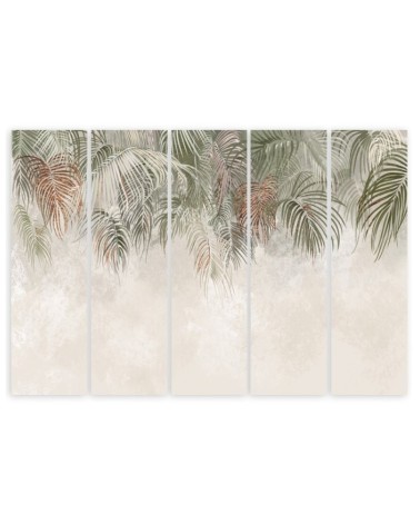 Leinwandbild - Palmenblätter | Feeby