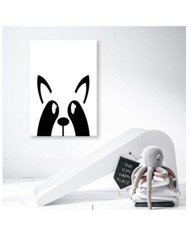 Modernes Wandbild - Waschbär | Feeby