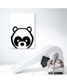 Wydruk na płótnie do pokoju dziecka - Kontrastowa panda | FEEBY