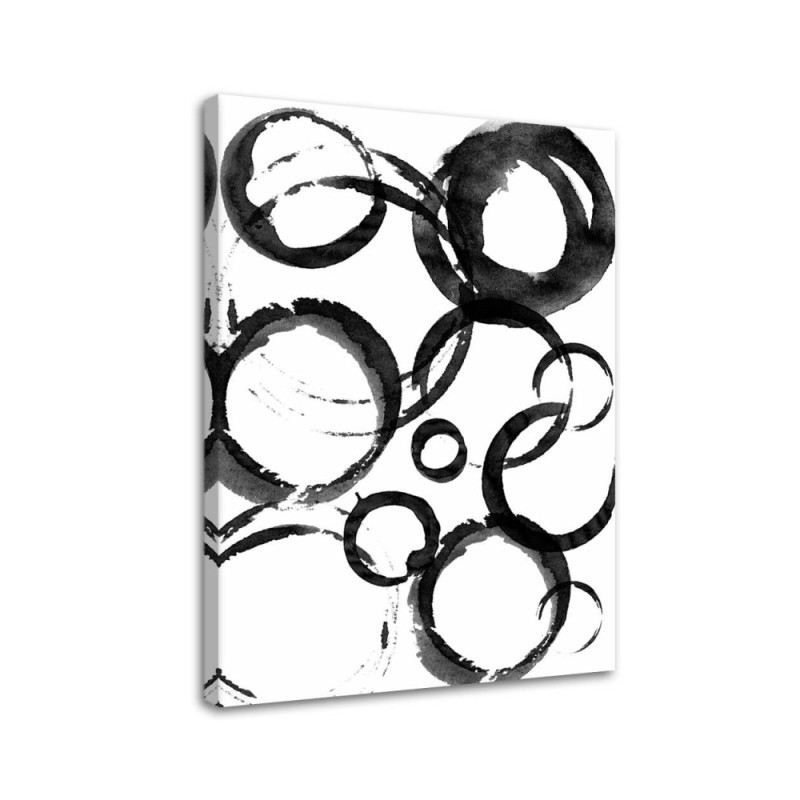 Bild auf Leinwand - Abstrakte Kreise | Feeby