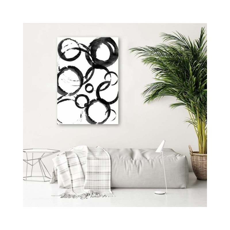 Bild auf Leinwand - Abstrakte Kreise | Feeby