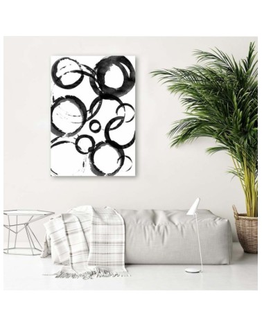 Bild auf Leinwand - Abstrakte Kreise | Feeby