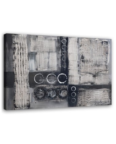 Abstract Canvas painting for living room - Modern Art | FEEBY