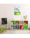 Decorative Wrapped Canvas painting for children's room - Unicorn | FEEBY