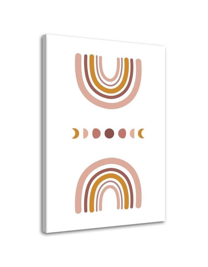 Modernes Wandbild - Regenbogen | Feeby