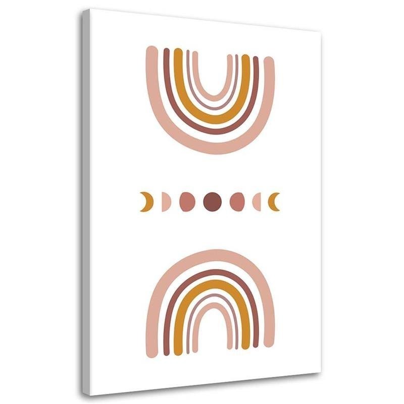 Modernes Wandbild - Regenbogen | Feeby