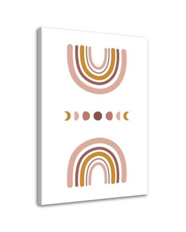 Modern Canvas painting for children's room - Rainbow | FEEBY