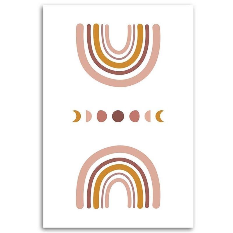 Modernes Wandbild - Regenbogen | Feeby