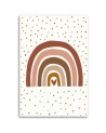 Decorative Canvas painting for Kids room - Pink rainbow | FEEBY