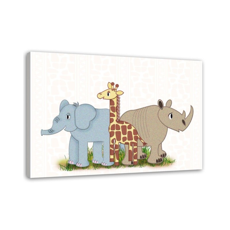 Leinwandbild - Afrikanische Freunde | Feeby