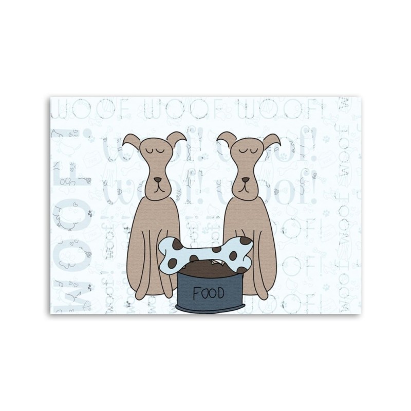 Bild auf Leinwand - Hundeknochen | Feeby