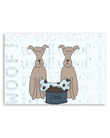 Bild auf Leinwand - Hundeknochen | Feeby