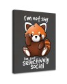 Canvas prints for teenager's room - Panda Noemi Fadda | FEEBY