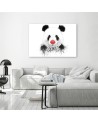 Obraz na ścianę - Panda z nosem klauna Balazs Solti | FEEBY