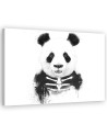 Obraz dla nastolatka - Miś panda szkielet Balazs Solti | FEEBY