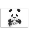 Obraz dla nastolatka - Miś panda szkielet Balazs Solti | FEEBY
