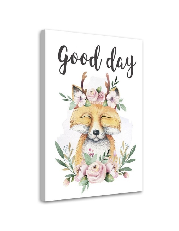 Leinwandbild - Fuchsblumen für Kinder | Feeby