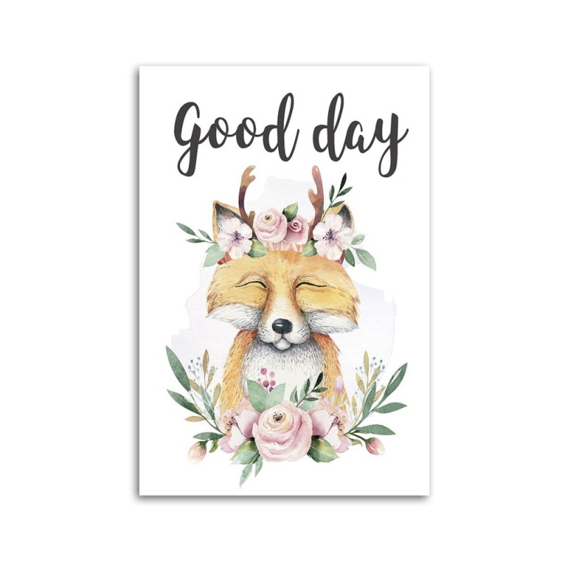 Leinwandbild - Fuchsblumen für Kinder | Feeby