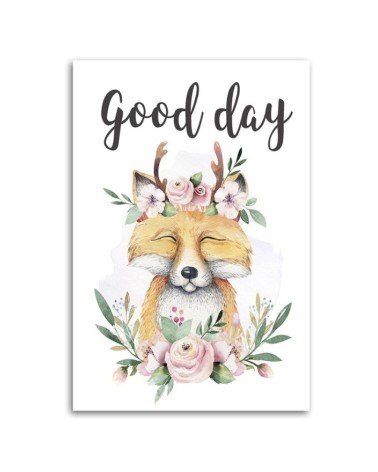 Leinwandbild - Fuchsblumen für Kinder | Feeby