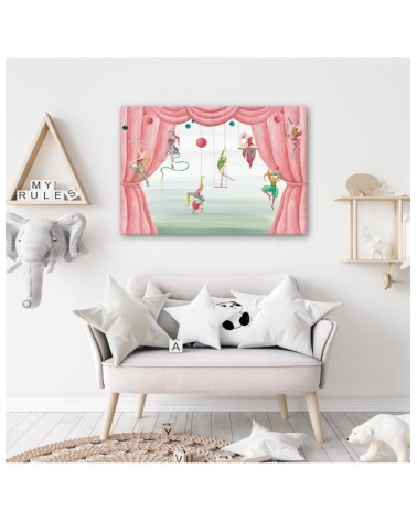 Bild auf Leinwand - Zirkusakrobat | Feeby