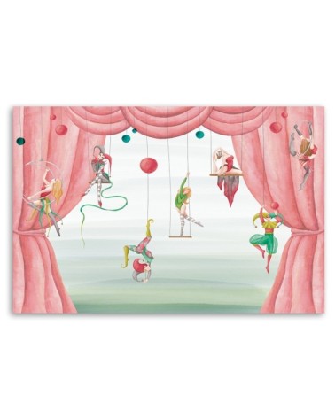 Bild auf Leinwand - Zirkusakrobat | Feeby