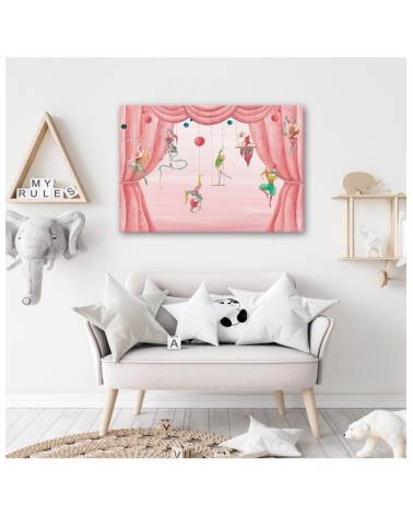 Leinwanddruck - Zirkusakrobat | Feeby