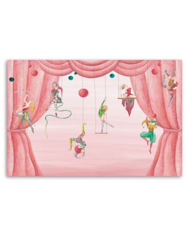 Leinwanddruck - Zirkusakrobat | Feeby