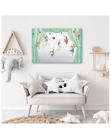 Leinwandbild - Zirkusakrobat | Feeby