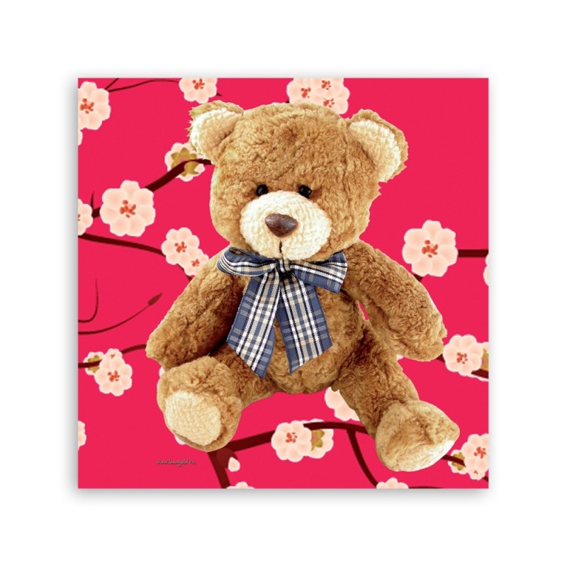 Leinwandbild - Teddybär | Feeby