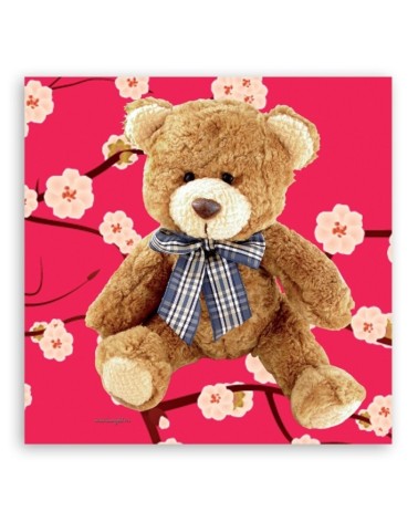 Leinwandbild - Teddybär | Feeby