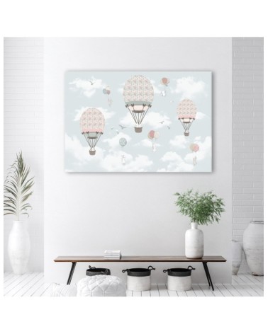 Leinwandbild - Bunte Ballon Tiere Kinder | Feeby