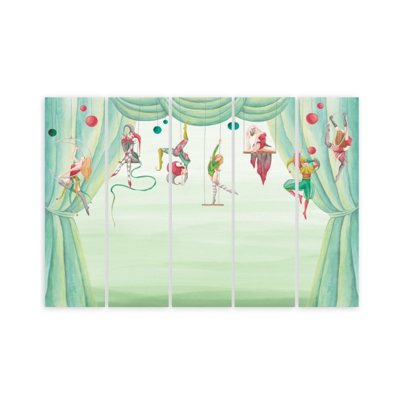 Leinwanddruck - Zirkusakrobat | Feeby