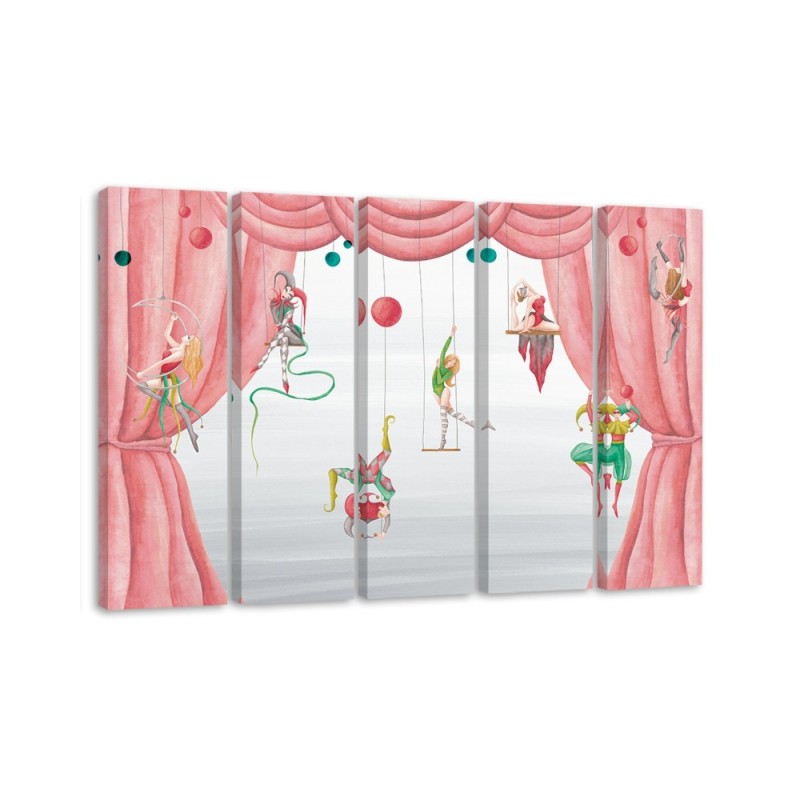 Leinwandbild - Zirkusakrobat | Feeby