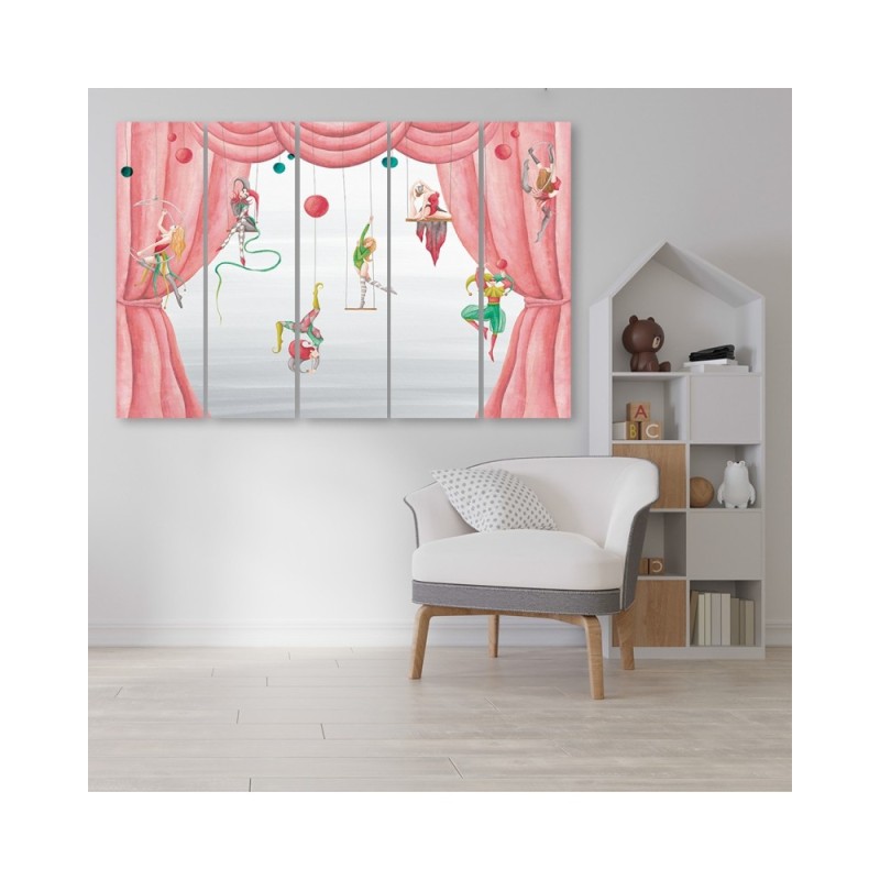 Leinwandbild - Zirkusakrobat | Feeby