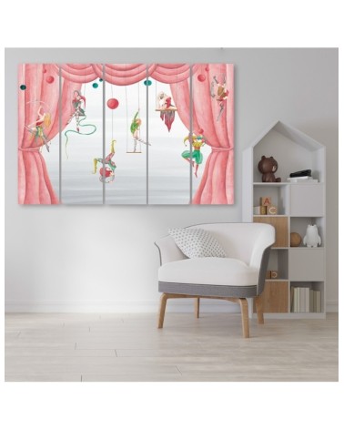 Leinwandbild - Zirkusakrobat | Feeby