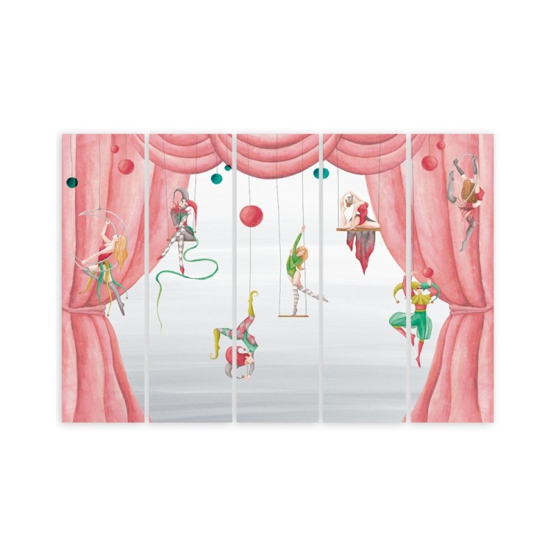 Leinwandbild - Zirkusakrobat | Feeby