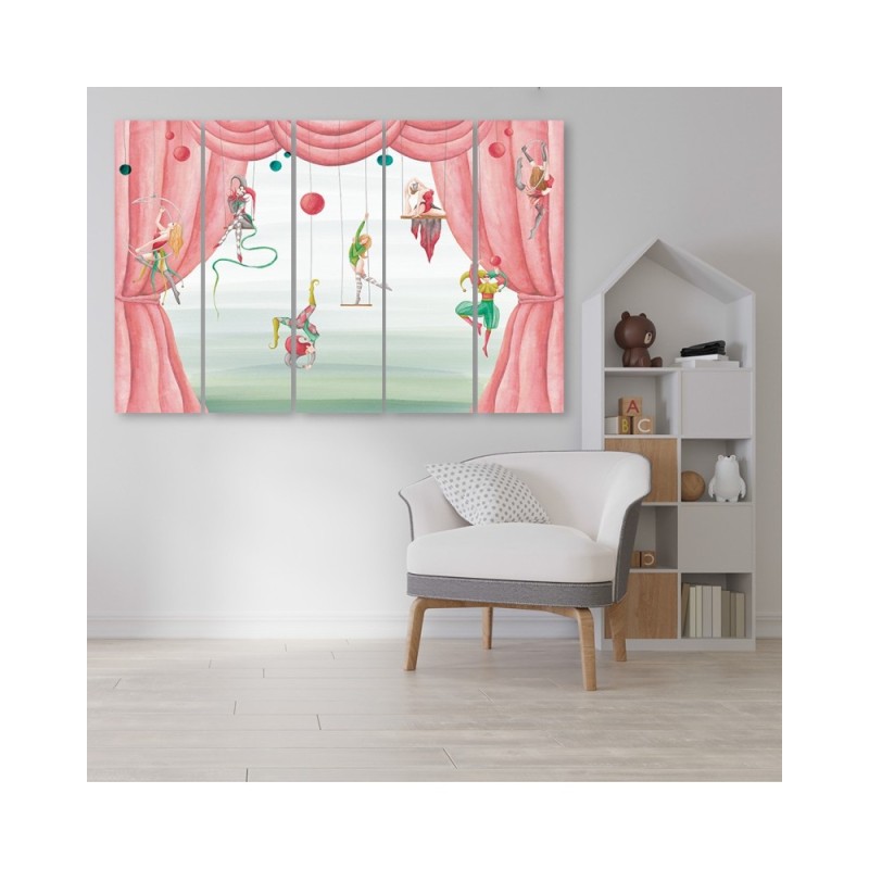 Bild auf Leinwand - Zirkusakrobat | Feeby