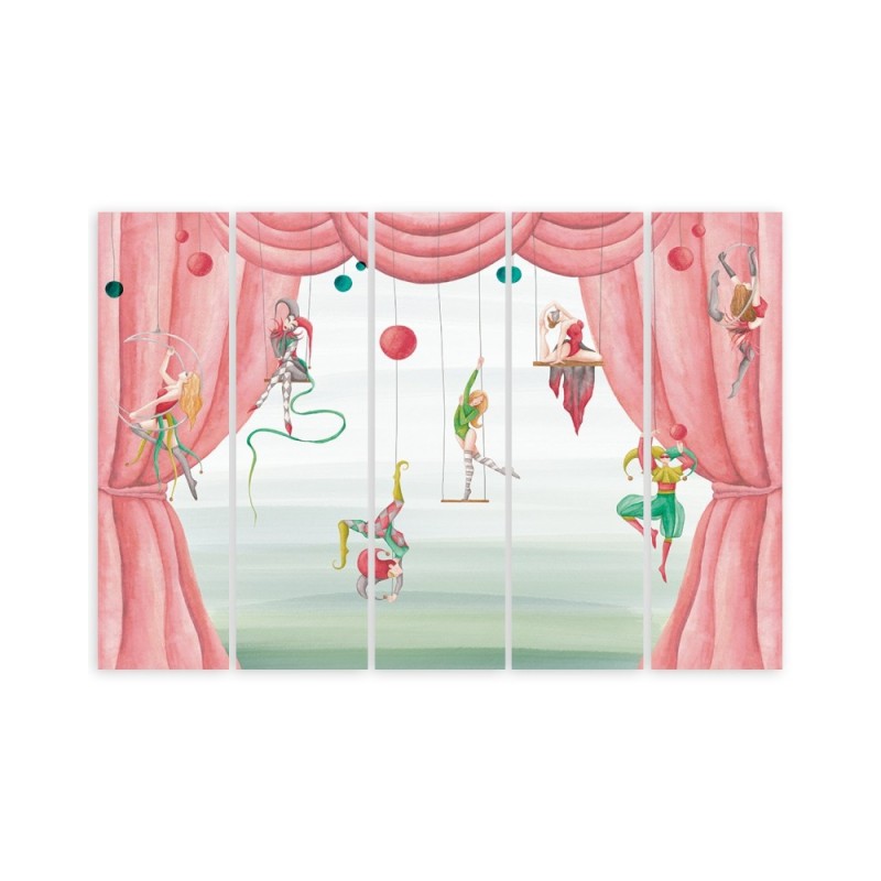 Bild auf Leinwand - Zirkusakrobat | Feeby