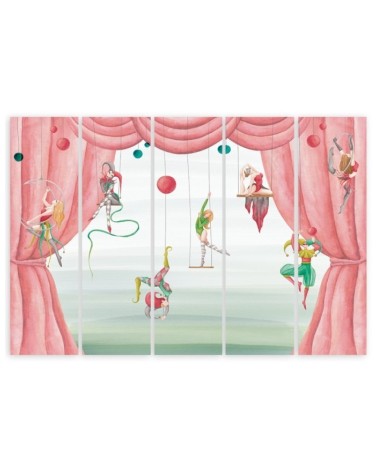 Bild auf Leinwand - Zirkusakrobat | Feeby